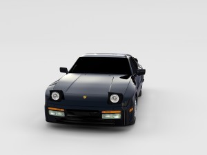porsche 944 pack 3D Model