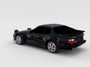 porsche 944 pack 3D Model