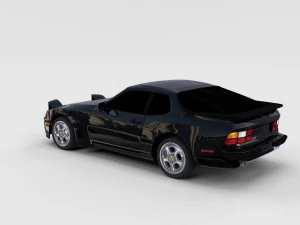 porsche 944 pack 3D Model