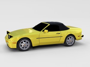 porsche 944 pack 3D Model