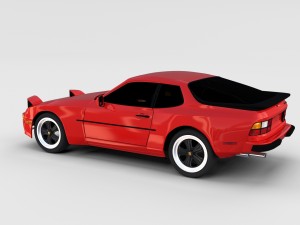 porsche 944 pack 3D Model