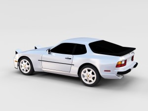 porsche 944 pack 3D Model