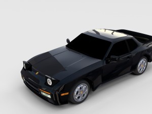 porsche 944 pack 3D Model