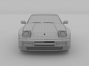 porsche 944 pack 3D Model