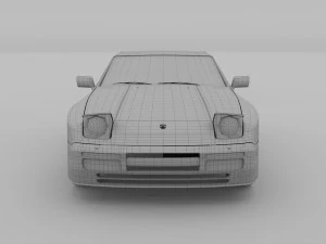porsche 944 pack 3D Model