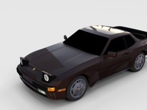 porsche 944 pack 3D Model