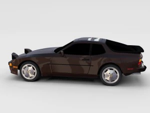 porsche 944 pack 3D Model