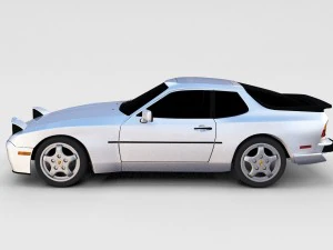 porsche 944 pack 3D Model