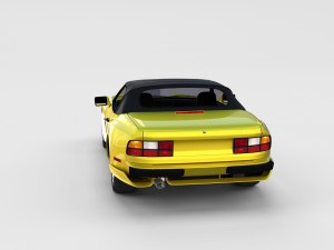 porsche 944 with interior pack 3D Model