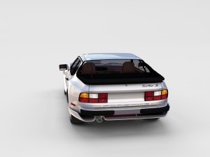 porsche 944 with interior pack 3D Model
