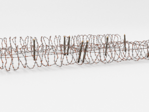 barb wire obstacle 22 3D-Modell