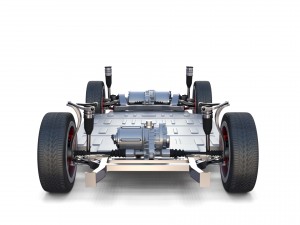 tesla model x p100d awd chassis Modelo 3D