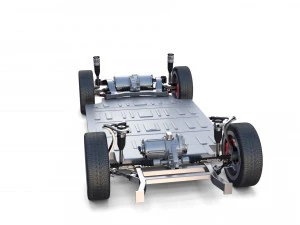 tesla model x p100d awd chassis 3D Model