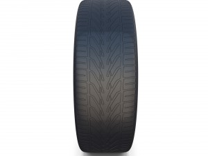 tesla model x wheel 3Dモデル