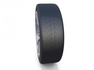 tesla model x wheel and brake 3D Model