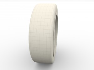 tesla model x wheel and brake 3D Model