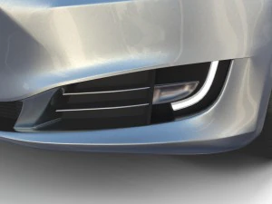 tesla model s 2016 silver with interior and chassis model 3D Model