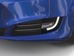 tesla model s 2016 blue Modèle 3D