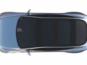 tesla model s 2016 silver Modelo 3D