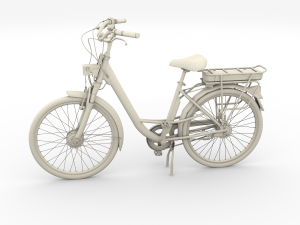 electric city bicycle 3D Model