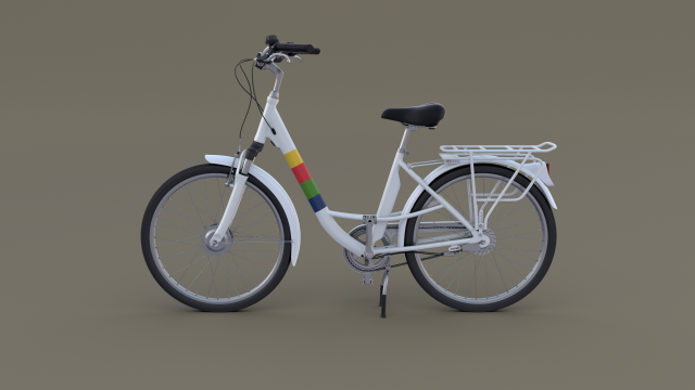 city bicycle Modelo 3D .c4d .max .obj .3ds .fbx .stl .blend 