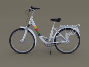 city bicycle 3D Model