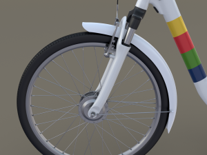 city bicycle Modelo 3D