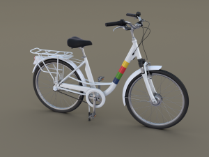 city bicycle Modelo 3D
