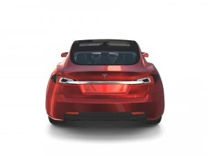 2017 tesla s-x-3 collection w chassis and interior 3D Model