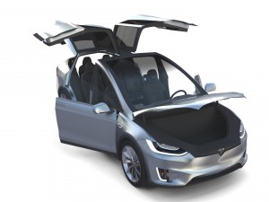 2017 tesla s-x-3 collection w chassis and interior Modelo 3D
