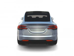 2017 tesla s-x-3 collection w chassis and interior 3D Model
