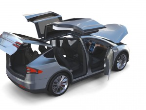 2017 tesla s-x-3 collection w interior Modelo 3D