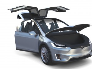 2017 tesla s-x-3 collection w interior Modelo 3D