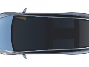 2017 tesla s-x-3 collection 3D 모델