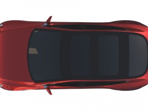 2017 tesla s-x-3 collection 3D 모델