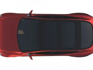 2017 tesla s-x-3 collection 3D Model