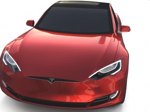 2017 tesla s-x-3 collection 3D 모델