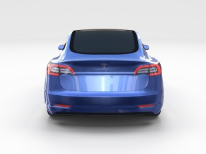 2017 tesla s-x-3 collection 3D 모델