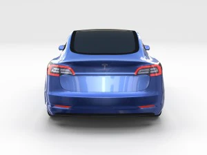 2017 tesla s-x-3 collection 3D Model