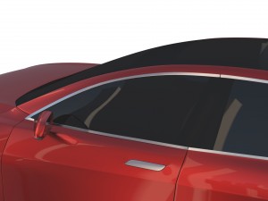 2017 tesla s-x-3 collection 3D 모델