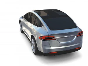 2017 tesla s-x-3 collection 3D Model