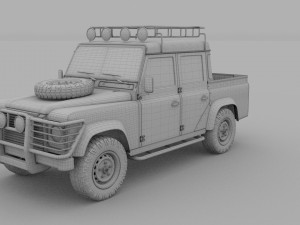 32 classic car collection Modello 3D