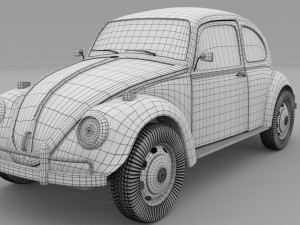 32 classic car collection Modello 3D