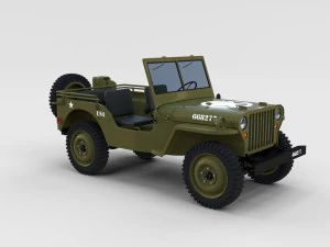 offroad car collection 3D Model