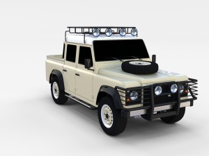 offroad car collection Model 3D
