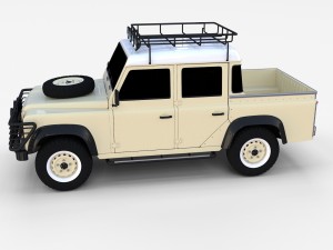 offroad car collection Model 3D