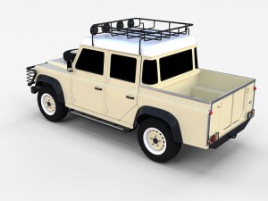 offroad car collection Model 3D