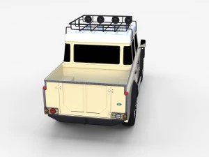 offroad car collection 3D Model