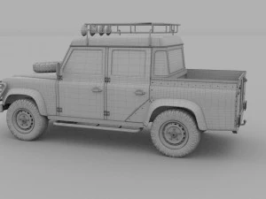 offroad car collection 3D Model
