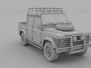 offroad car collection Model 3D